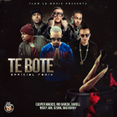 Te Boté (feat. Darell, Ozuna & Nicky Jam) [Remix] - Nio García, Casper Mágico & Bad Bunny song art