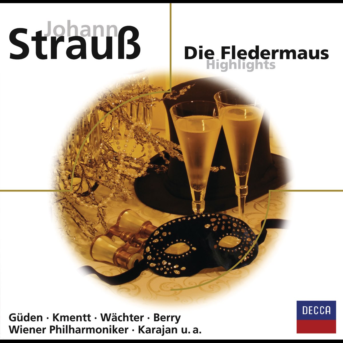 ‎strauss Ii Die Fledermaus Highlights De Wiener Philharmoniker