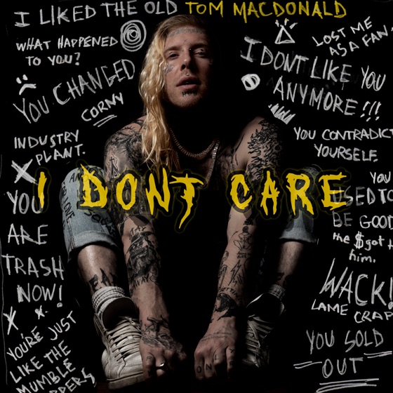 Cover artwork for I Don't Care