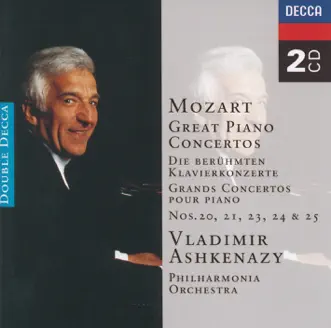 Mozart: Great Piano Concertos by Philharmonia Orchestra & Vladimir Ashkenazy album reviews, ratings, credits