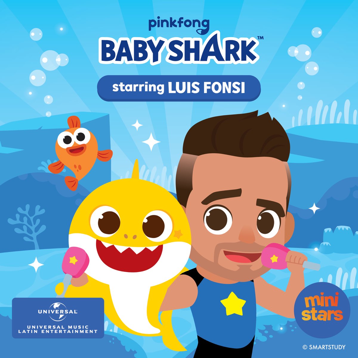 Super simple songs baby shark. Baby Shark Mini Stars, PINKFONG, Luis Fonsi.