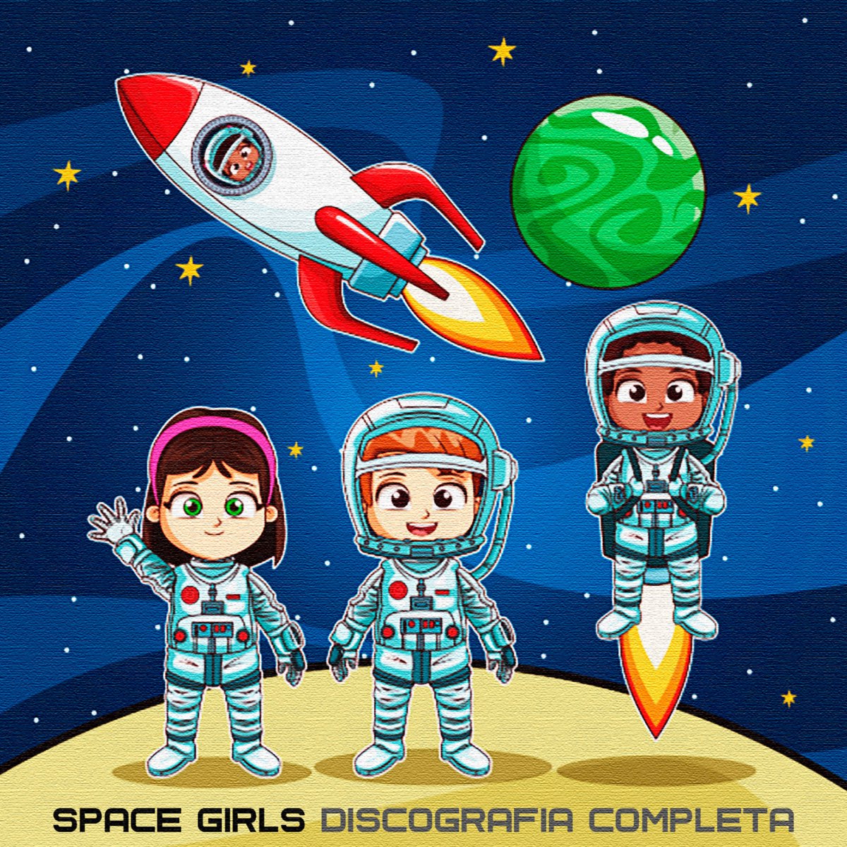 ‎Discografía Completa (Remastered) [with The Guays Boys] by Space girls ...