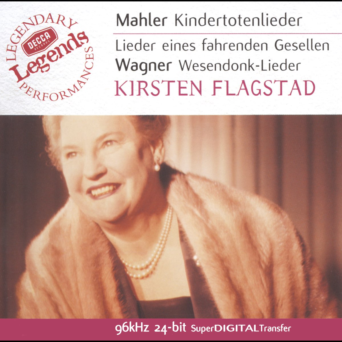 ‎Mahler: Kindertotenlieder & Wagner: Wesendonk-Lieder By Kirsten ...