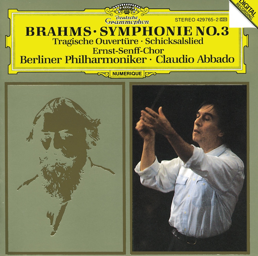 Brahms: Symphony No. 3 by Berlin Philharmonic, Claudio Abbado