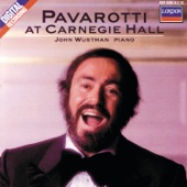 Pavarotti at Carnegie Hall artwork