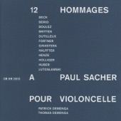 12 Hommages à Paul Sacher pour Violoncelle artwork