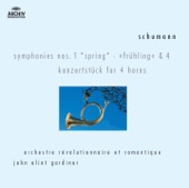 Schumann: Symphonies Nos. 1 & 4 - Konzertstück for 4 Horns artwork