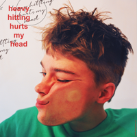 Christian Leave - Heavy Hitting Hurts My Head - EP artwork