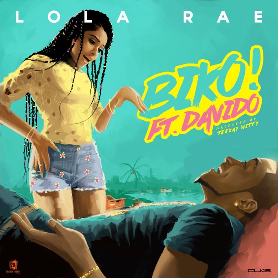 Cover artwork for Biko! (feat. Davido)