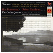 Chausson: Concerto for Violin, Piano and String Quartet, Op. 21 artwork