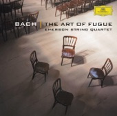 J.S. Bach: - J.S.Bach: The Art of Fugue, BWV 1080 - Contrapunctus 14a: Canon per Augmentationem in contrario motu by David Finckel;Eugene Drucker on Monday Mornings in Mono