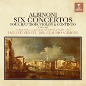 Albinoni: Concertos pour hautbois, violon et continuo, Op. 9 Nos. 1 - 6 artwork