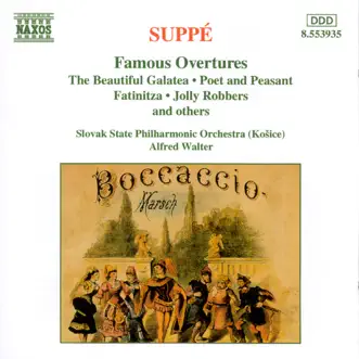 Famous Overtures by Alfred Walter & Slovak State Philharmonic Orchestra album reviews, ratings, credits