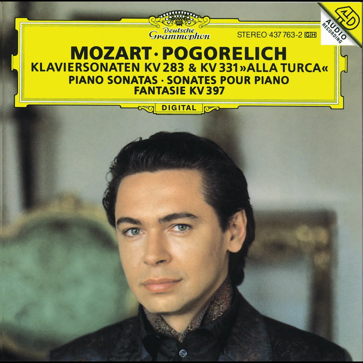 ‎Mozart: Piano Sonatas K. 283 & K. 331, Fantasia K. 397 By Ivo ...