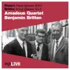 Mozart: Piano Quartet K. 493 - Britten: String Quartet No. 2 (Live) album lyrics, reviews, download