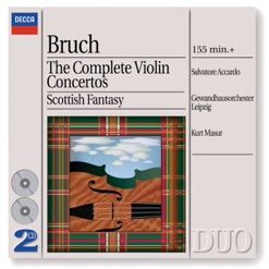 BRUCH/COMPLETE VIOLIN CONCERTOS cover art