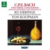 CPE Bach: Oboe Concertos, Wq. 164 & 165, Oboe Sonata, Wq. 135 artwork