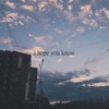 I Hope You Know - Single