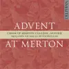 Advent at Merton album lyrics, reviews, download