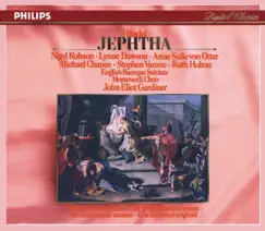 Handel: Jephtha by Nigel Robson, Lynne Dawson, Anne Sofie von Otter, Michael Chance, Stephen Varcoe, Ruth Holton, Monteverdi Choir, English Baroque Soloists & John Eliot Gardiner album reviews, ratings, credits