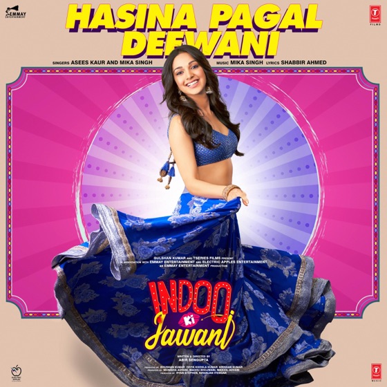 Cover artwork for Hasina Pagal Deewani (From "Indoo Ki Jawani")