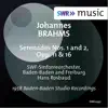 Brahms: Serenades Nos. 1 & 2 album lyrics, reviews, download