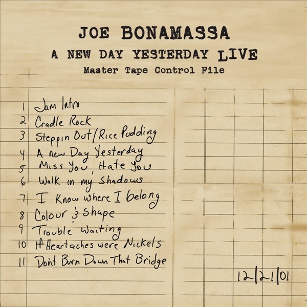 A New Day Yesterday: Live - Joe Bonamassa