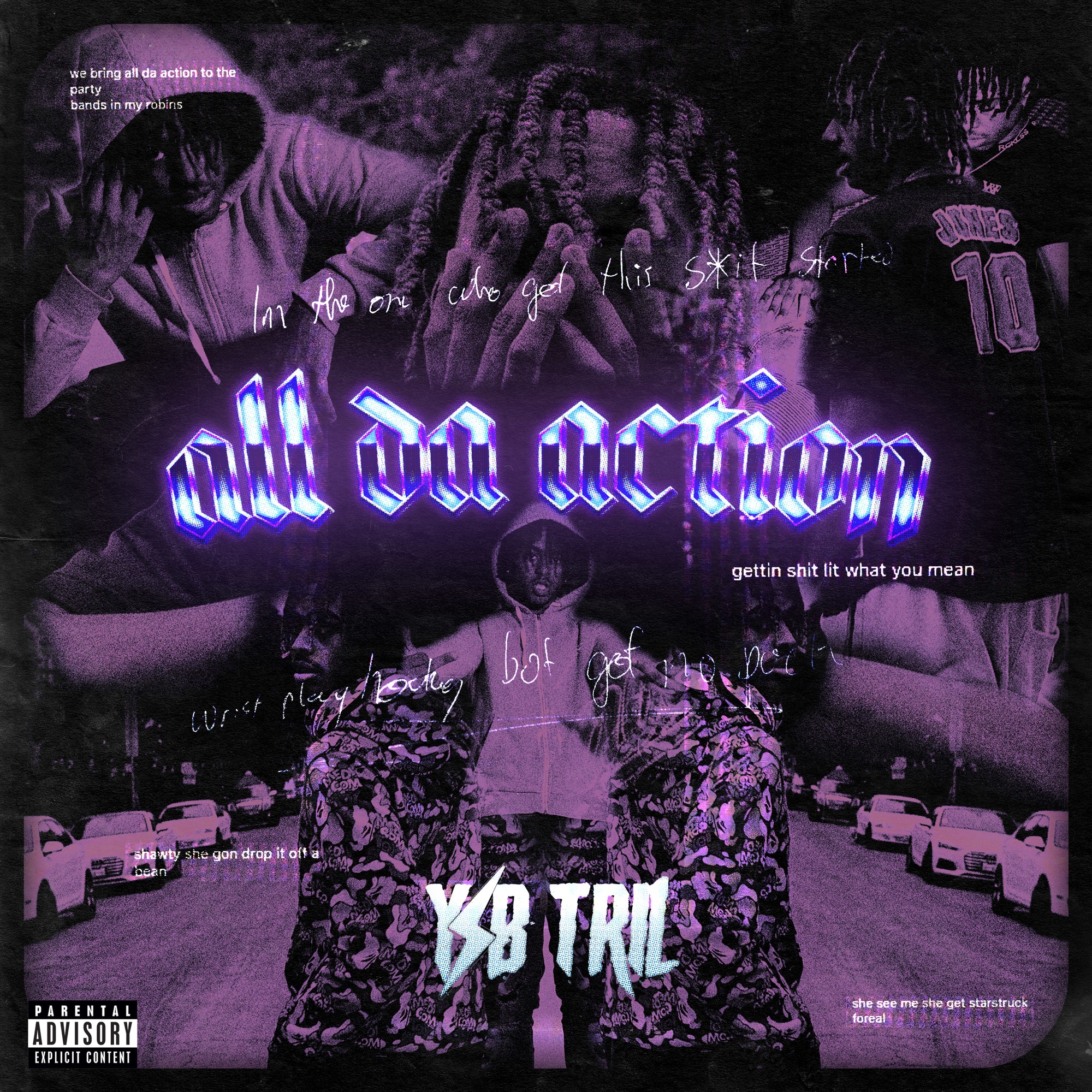 YSB Tril - All Da Action - Single