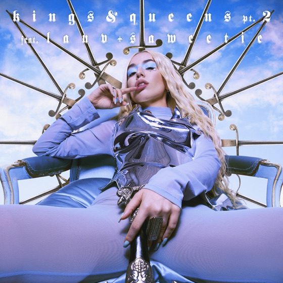 Cover artwork for Kings & Queens, Pt. 2 (feat. Lauv & Saweetie)