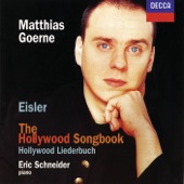 Eisler: The Hollywood Songbook artwork