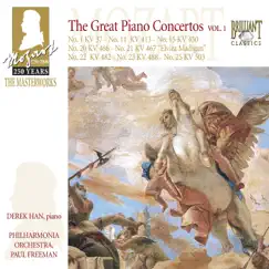 Mozart: The Great Piano Concertos, Vol. 1 by Derek Han, Philharmonia Orchestra & Paul Freeman album reviews, ratings, credits