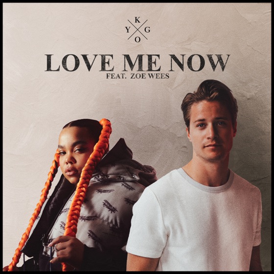 Cover artwork for Love Me Now (feat. Zoe Wees)