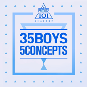 Produce 101 - 35 Boys 5 Concepts - EP - Various Artists