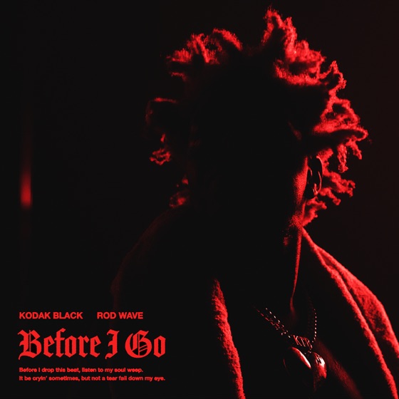 Cover artwork for Before I Go (feat. Rod Wave)