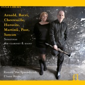 Arnold, Bacri, Chevreuille, Horovitz, Martinu, Poot & Sancan: Sonatinas for Clarinet & Piano artwork