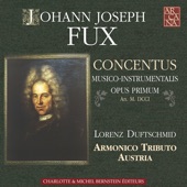 Fux: Concentus Musico-Instrumentalis artwork