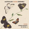 Australian Haydn Ensemble & Skye McIntosh - String Quartet in D Major, Hob.III:34, Op.20 No.4: 4. Presto e scherzando