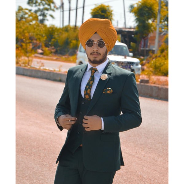 coat pant matching with turban