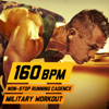 160 BPM Non-Stop Running Cadence Military Workout - U.S. Drill Sergeant Field Recordings