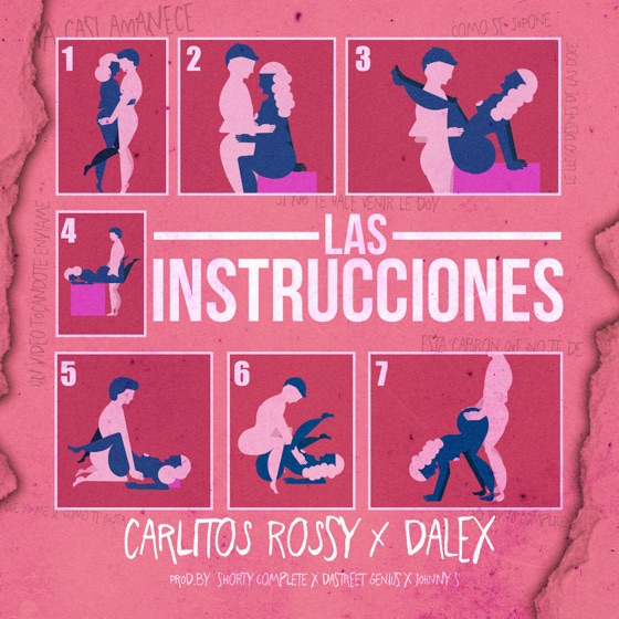 Cover artwork for Las Instrucciones (feat. Dalex)