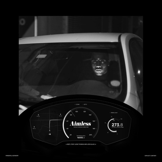 Cover artwork for Aimless (feat. Lexii Alijai & Leon Thomas)