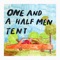 One and a Half Men Tent artwork