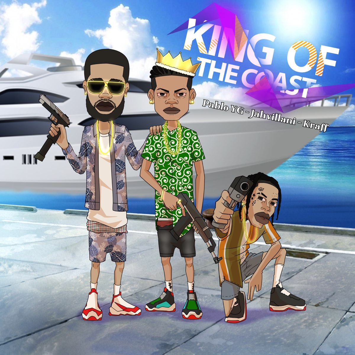 ‎King Of The Coast - Single by Pablo YG, Jahvillani & Kraff Gad on ...