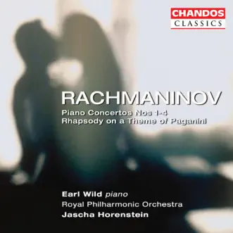 Rachmaninoff: Piano Concertos Nos. 1-4 & Rhapsody on a Theme of Paganini by Jascha Horenstein, Royal Philharmonic Orchestra & Earl Wild album reviews, ratings, credits