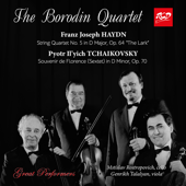 The Borodin Quartet Plays Haydn: String Quartet No. 5, Op. 64 "The Lark" / Tchaikovsky: Souvenir de Florence, Op. 70 - The Borodin Quartet, Abramenkov, Andrei, Berlinsky, Valentin, Kopelman, Mikhail, Shebalin, Dmitri, Rostropovich, Mstislav & Talalyan, Genrikh