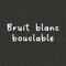 Bruit blanc calme artwork