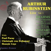 Arthur Rubinstein Live, Vol. 1 artwork
