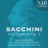 Sacchini: Sei Quartetti, Op. 2 artwork