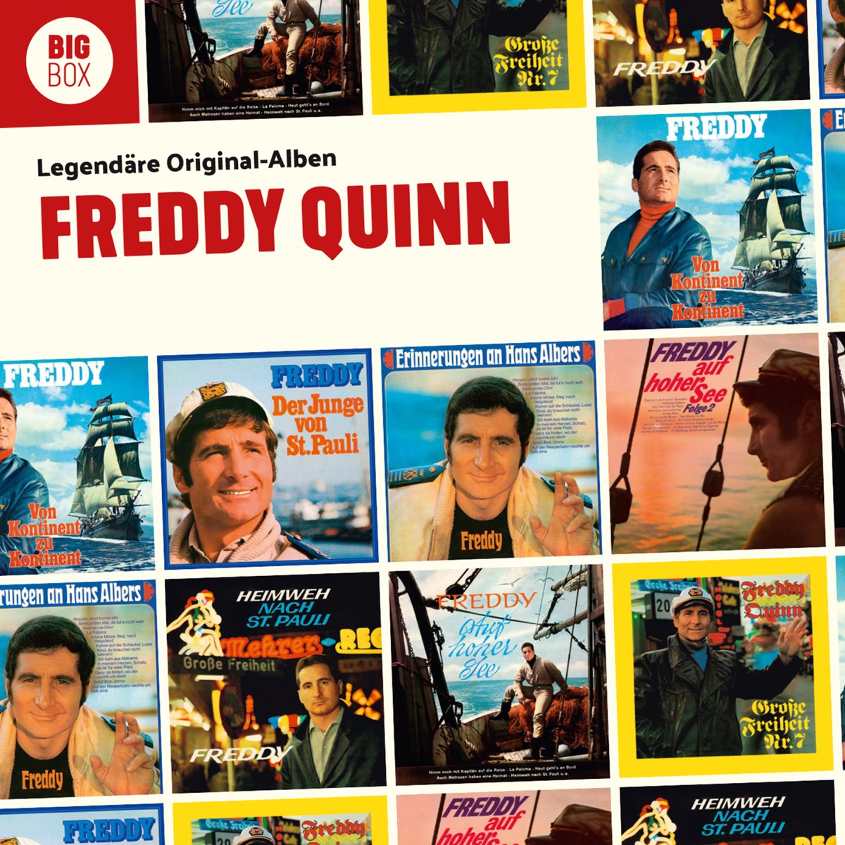 ‎BIG BOX Legendäre OriginalAlben Freddy Quinn by Freddy Quinn on