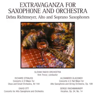 Extravaganza for Saxophone and Orchestra by Debra Richtmeyer, Kirk Trevor & Slovak Radio Symphony Orchestra album reviews, ratings, credits